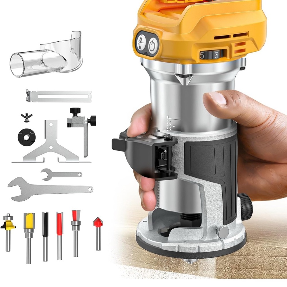 Cordless Compact Wood Router